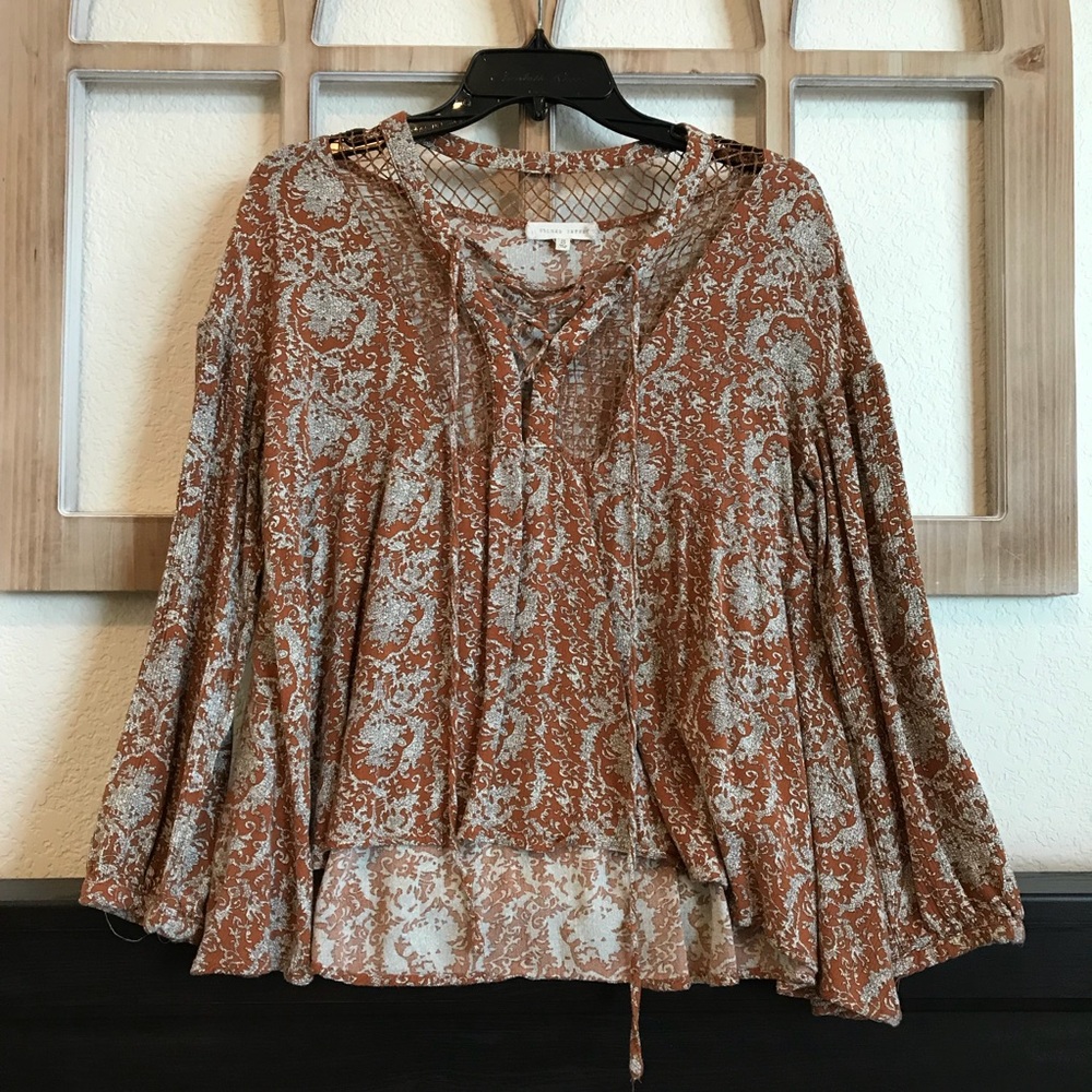 Long sleeve blouse